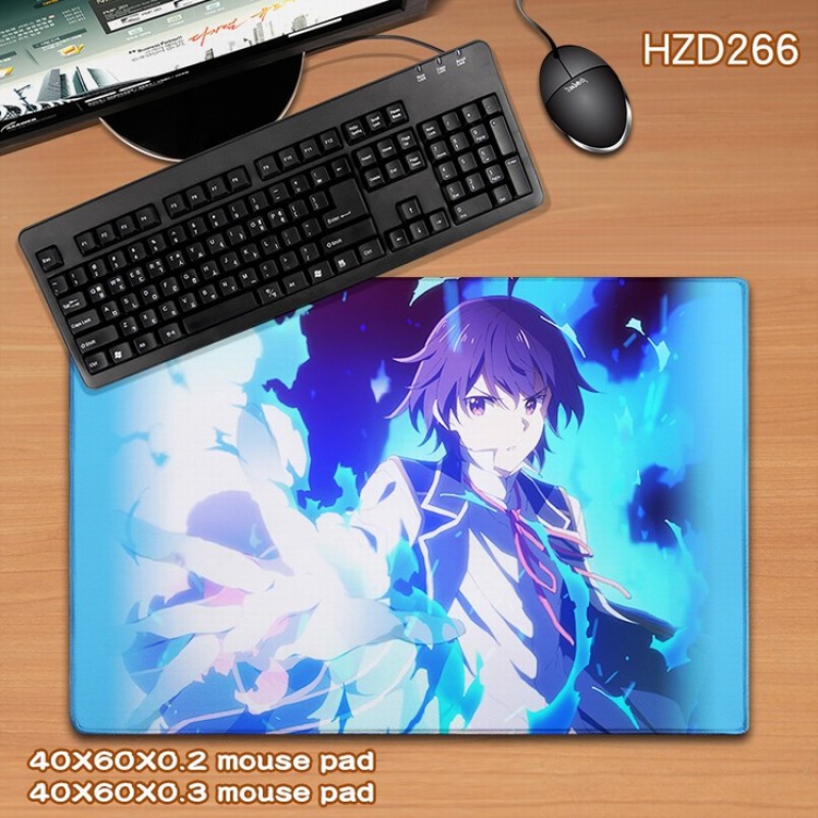 Anime rubber Desk mat mouse pad 40X60CM HZD266