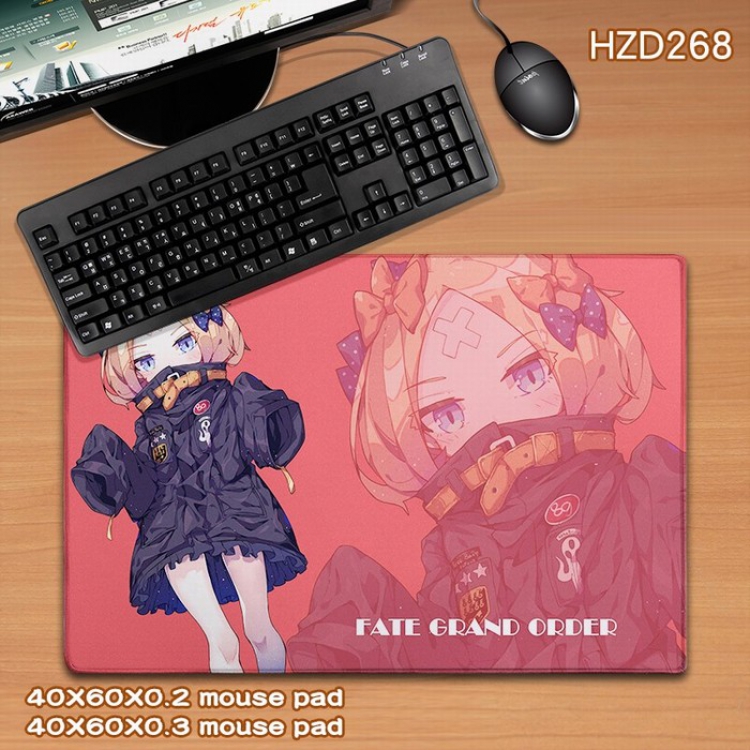 Anime rubber Desk mat mouse pad 40X60CM HZD268