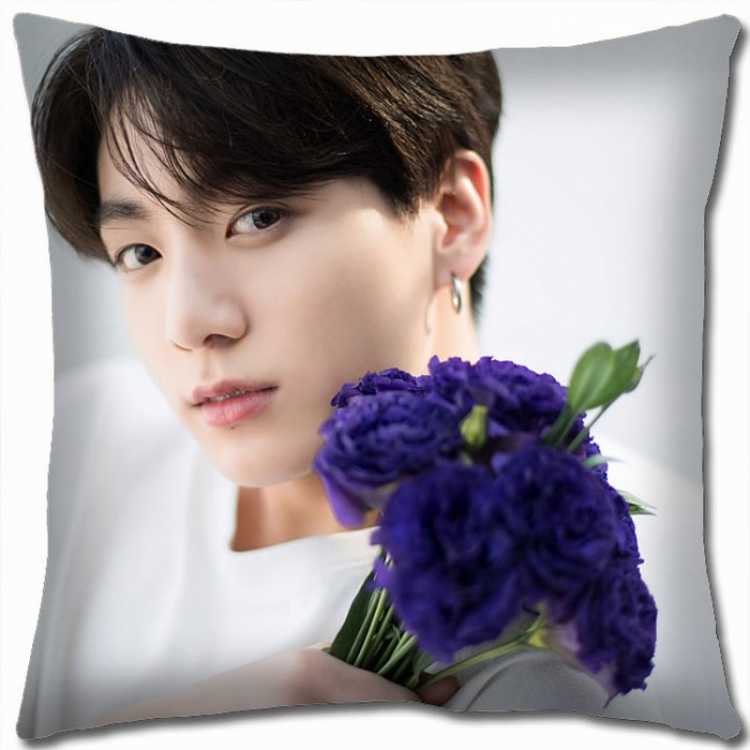 BTS Double-sided full color Pillow Cushion 45X45CM BS-336 NO FILLING