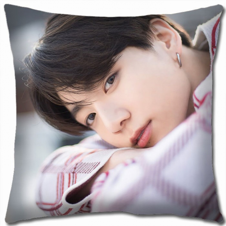 BTS Double-sided full color Pillow Cushion 45X45CM BS-339 NO FILLING