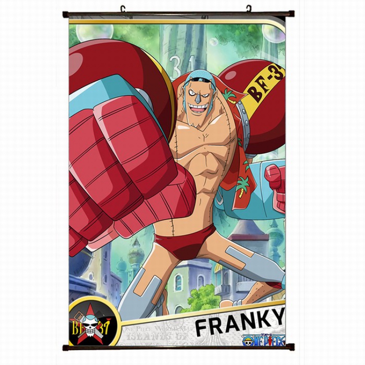 One Piece Plastic pole cloth painting Wall Scroll 60X90CM preorder 3 days H1-42 NO FILLING