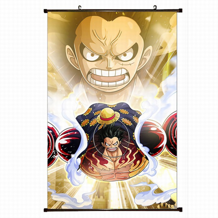 One Piece Plastic pole cloth painting Wall Scroll 60X90CM preorder 3 days H1-56 NO FILLING