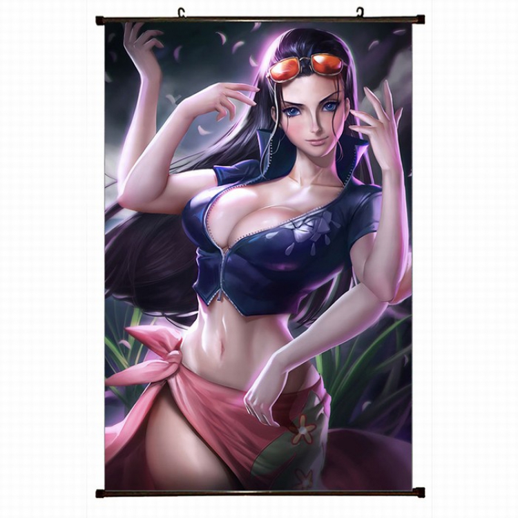One Piece Plastic pole cloth painting Wall Scroll 60X90CM preorder 3 days H1-7 NO FILLING