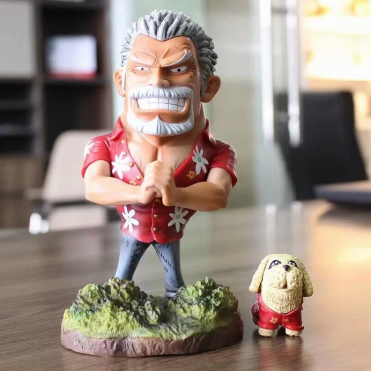 One Piece Monkey D Garp Boxed Figure Decoration 17CM a box of 48