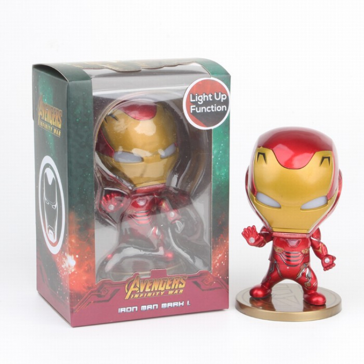 Iron Man Boxed Figure Decoration Style