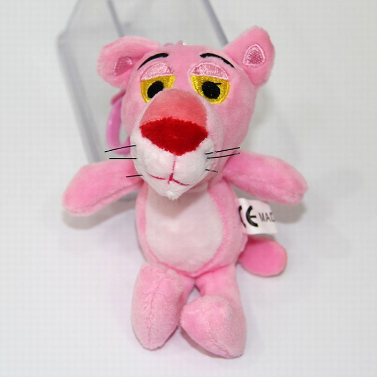 Pink Panther Plush Keychain pendant 10CM price for 10 pcs