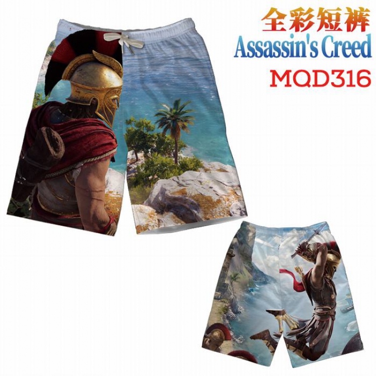 Assassin Creed Beach pants M L XL XXL XXXL MQD316