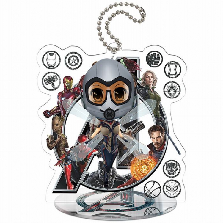 The avengers allianc Q version Small Standing Plates Acrylic keychain pendant 9-10CM Style M