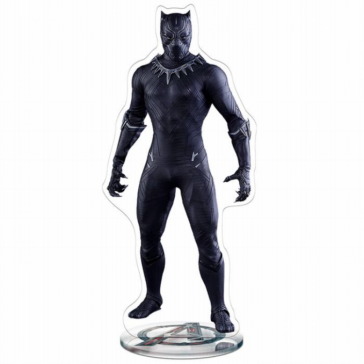 Black Panther Acrylic Standing Plates 21CM Style N