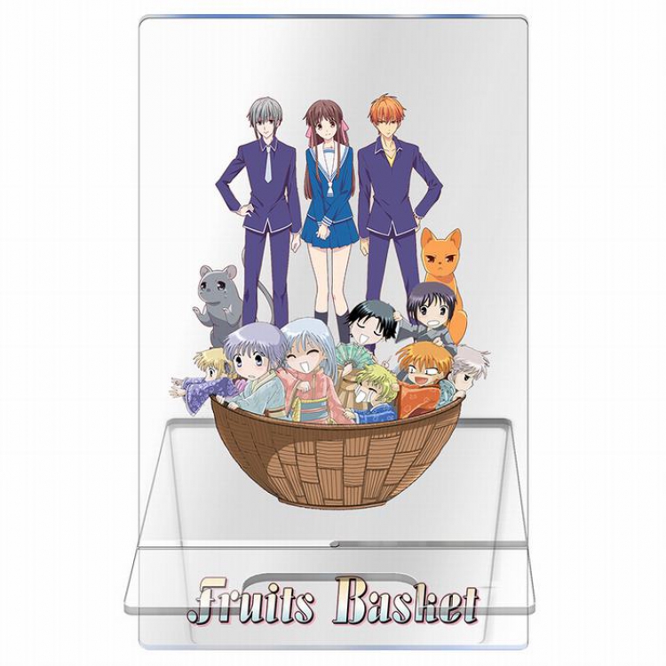 Fruits Basket Transparent acrylic phone holder 13CM Style B