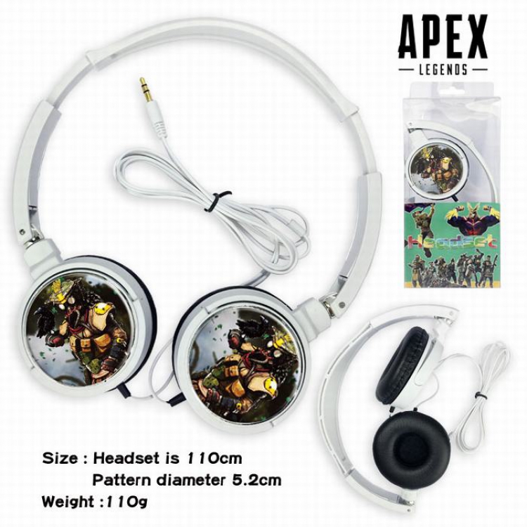Apex Legends Headset Head-mounted Earphone Headphone 110G Style H
