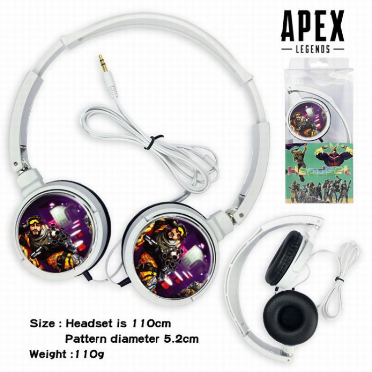 Apex Legends Headset Head-mounted Earphone Headphone 110G Style G