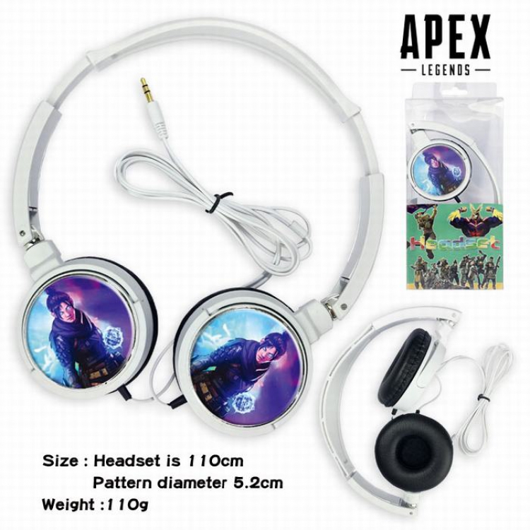 Apex Legends Headset Head-mounted Earphone Headphone 110G Style I