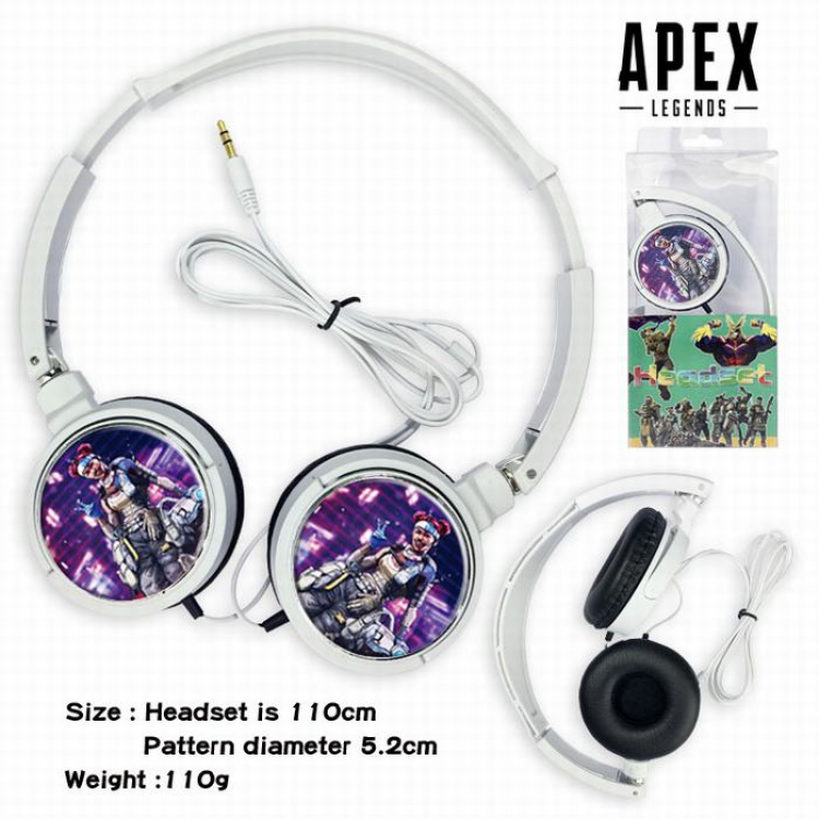 Apex Legends Headset Head-mounted Earphone Headphone 110G Style J