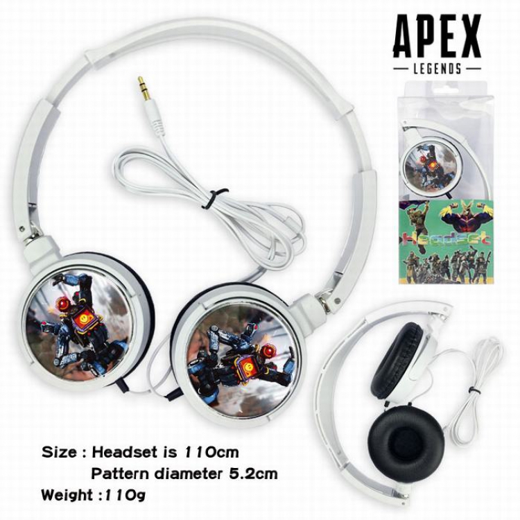 Apex Legends Headset Head-mounted Earphone Headphone 110G Style N