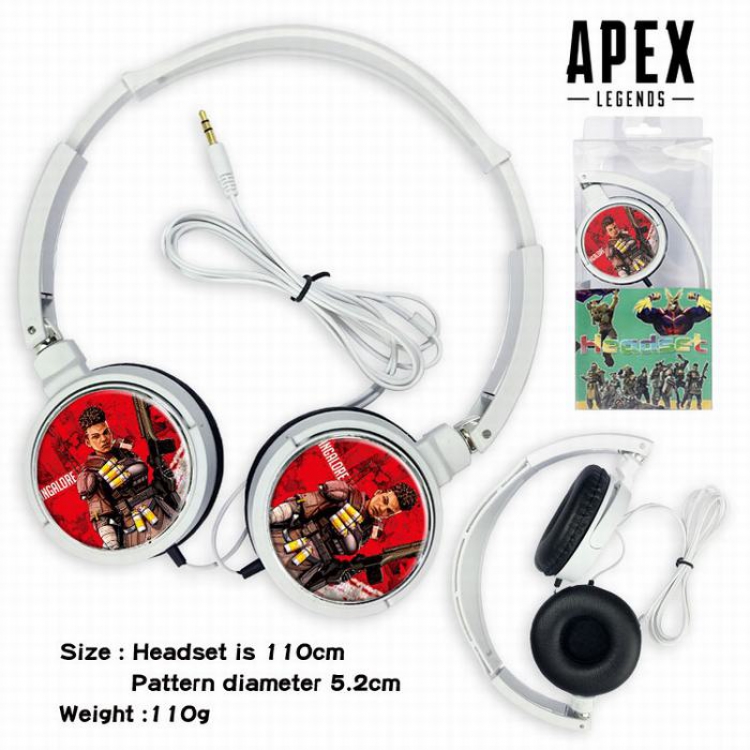 Apex Legends Headset Head-mounted Earphone Headphone 110G Style P