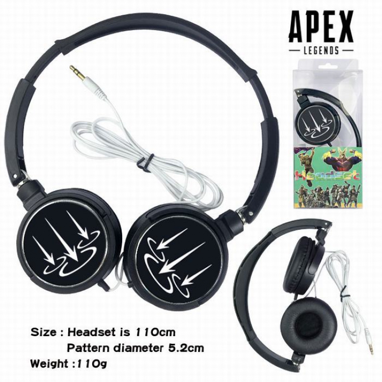 Apex Legends Headset Head-mounted Earphone Headphone 110G Style C