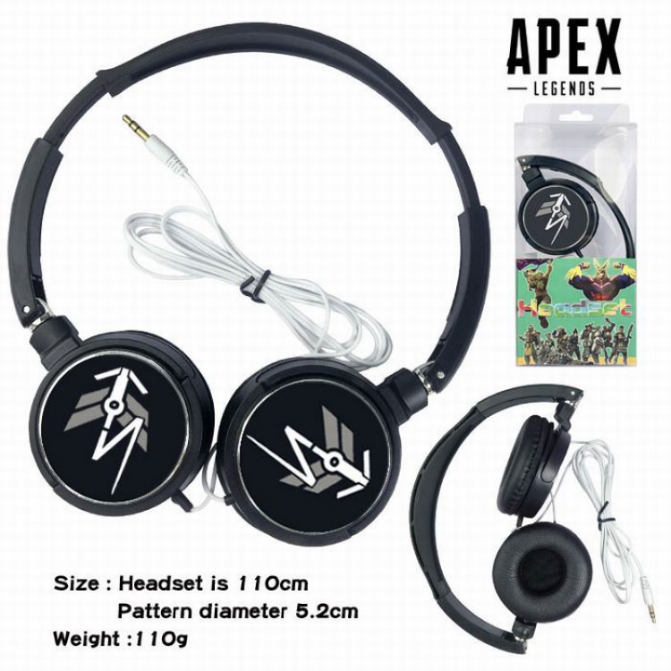 Apex Legends Headset Head-mounted Earphone Headphone 110G Style E