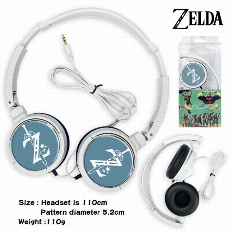 The Legend of Zelda Headset Head-mounted Earphone Headphone 110G Style 04