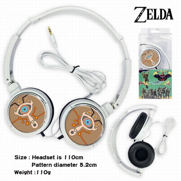 The Legend of Zelda Headset Head-mounted Earphone Headphone 110G Style 05