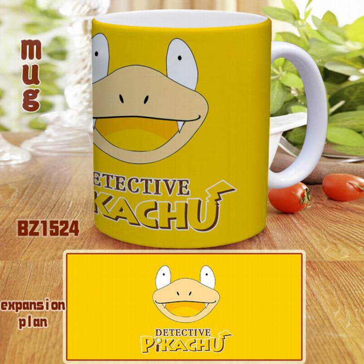 Detective Pikachu Color ceramic mug cup BZ1524