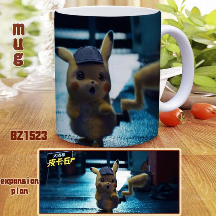 Detective Pikachu Color ceramic mug cup BZ1523