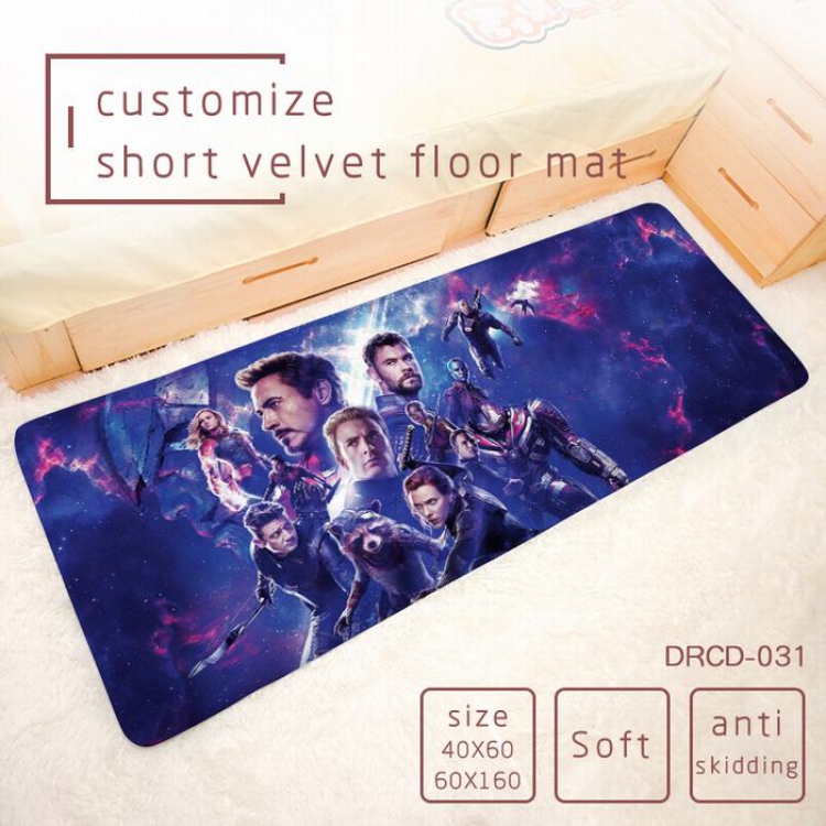 The avengers allianc Carpet rug Mats Floor mat 60X160CM DRCD031