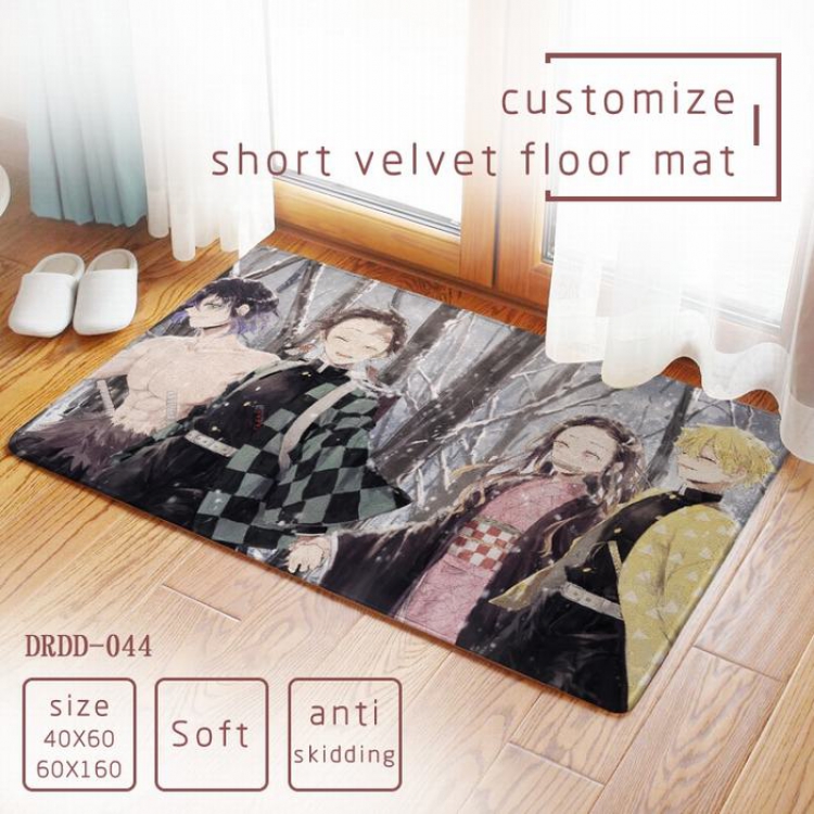 Demon Slayer Kimets Carpet rug Mats Floor mat 40X60CM DRDD044