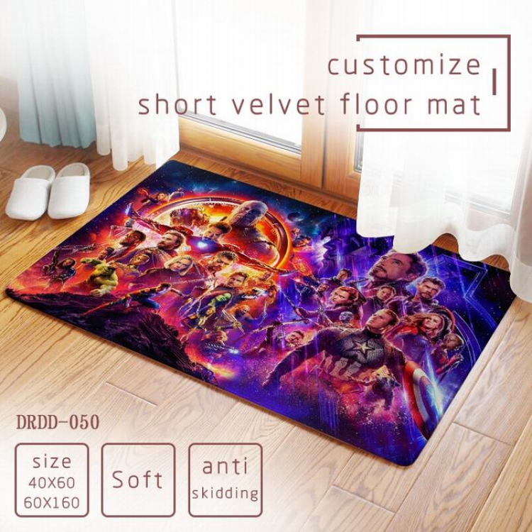 The avengers allianc Carpet rug Mats Floor mat 40X60CM DRDD050