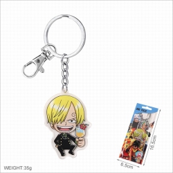 One Piece Acrylic Keychain pen...