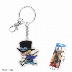 One Piece Acrylic Keychain pen...