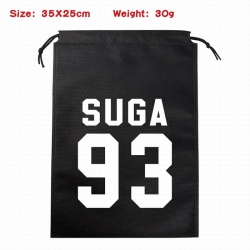 BTS Canvas drawstring storage ...