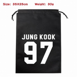 BTS Canvas drawstring storage ...