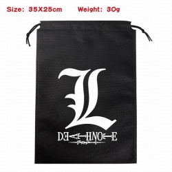 Death note Canvas drawstring s...