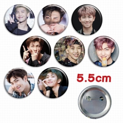 BTS a set of 8 Tinplate Badge ...