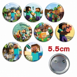 Minecraft a set of 8 Tinplate ...