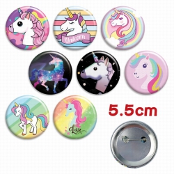 Unicorn a set of 8 Tinplate Ba...