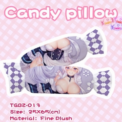 Anime Plush candy pillow 25X65...