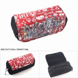 Apex Legends Double zipper PU ...