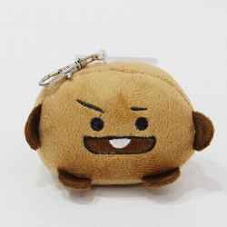 BTS BT21 Plush Keychain pendan...