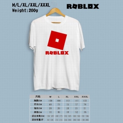 ROBLOX Printed round neck shor...