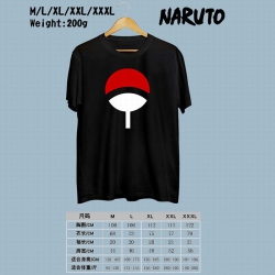 Naruto Printed round neck shor...