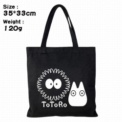 TOTORO Canvas shopping bag sho...