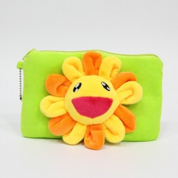 Sun flower Cartoon plush clutc...