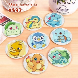 Pokemon a set of 8 models Tinp...