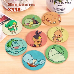 Pokemon a set of 8 models Tinp...