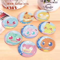 Pokemon a set of 8 models Tinp...