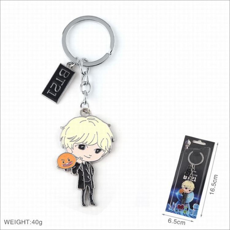 BTS BT21 Rider Key Chain pendant Style A