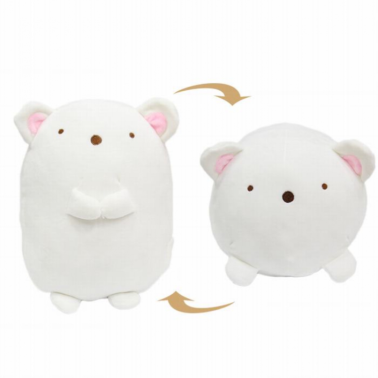 Corner creature Plush doll double-sideDd pillow 30X22CM 0.28KG Style D