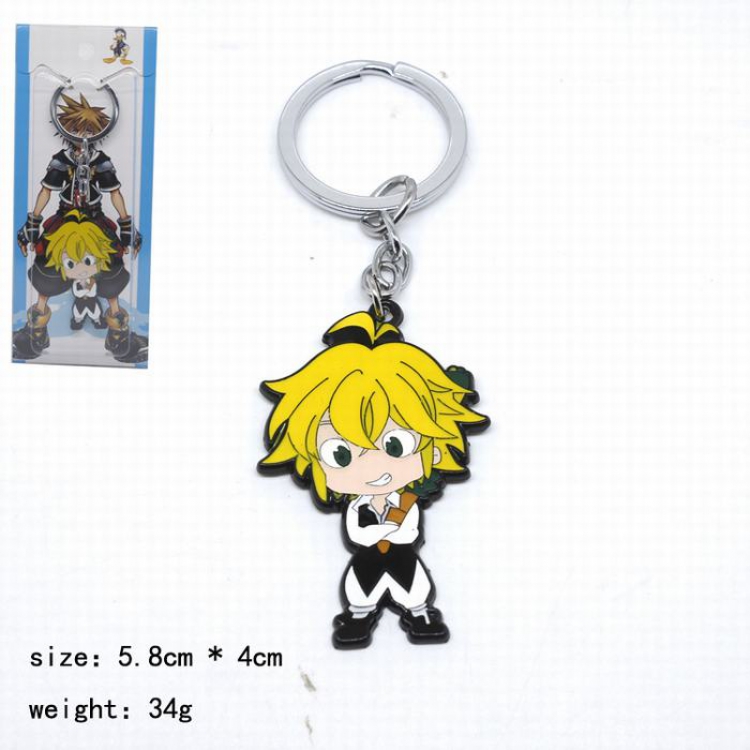 The Seven Deadly Sins Keychain pendant